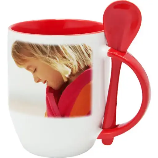 Spoon Mug with Picture or Design fully customised